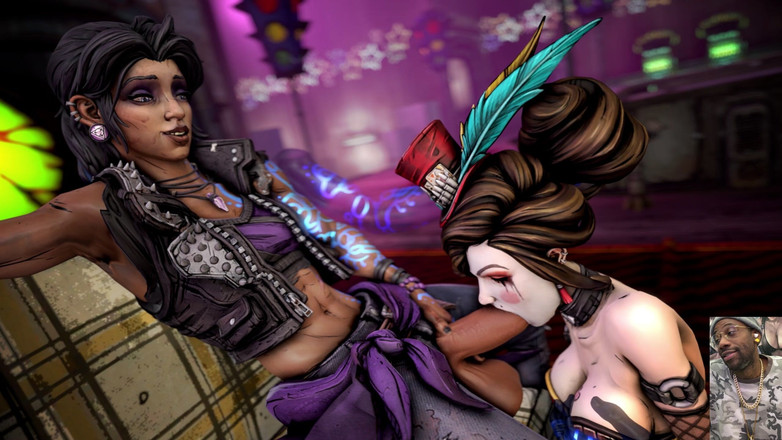 L6RD7BLU3 FUTA: Two Scavenging Sluts Licking on a Big Breast Transgender BBC,...