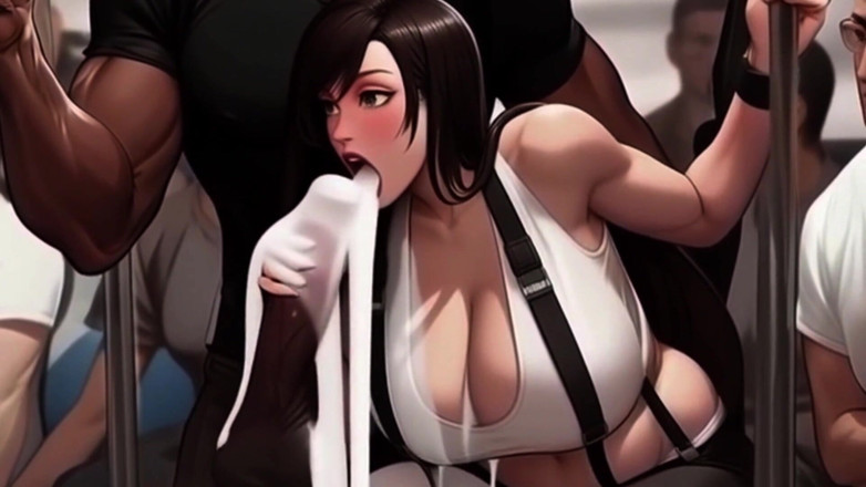 Spicy Toons: Tifa Always Meets the Most Interesting People on the Midgar...