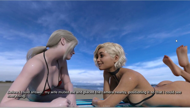 XXX Games Bunk: My hotwife - juego de roles - esposa y su amiga comparten...