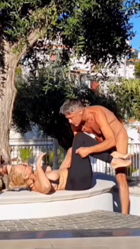 Selena's Yoga Exercises and Outdoor Sex