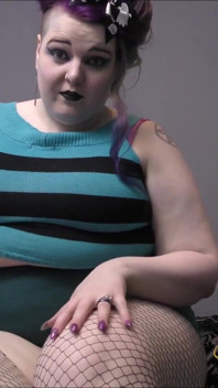 Caught you looking at my fishnets