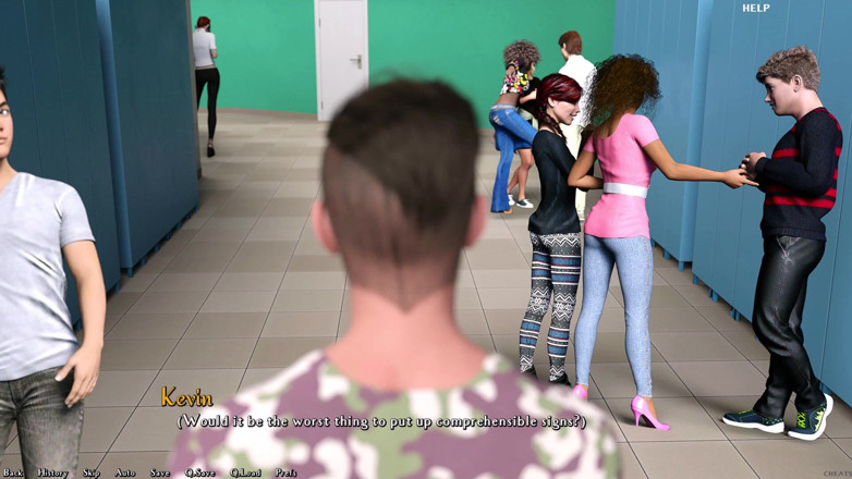 3D Cartoon Porn: Being a Dik 2 - Kevin Proposes to Josy on Date but...