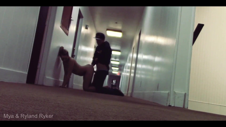 Mya Lane: Hotel Hallway Sex! a Decade Apart and Still Going! 18 Vs 28...