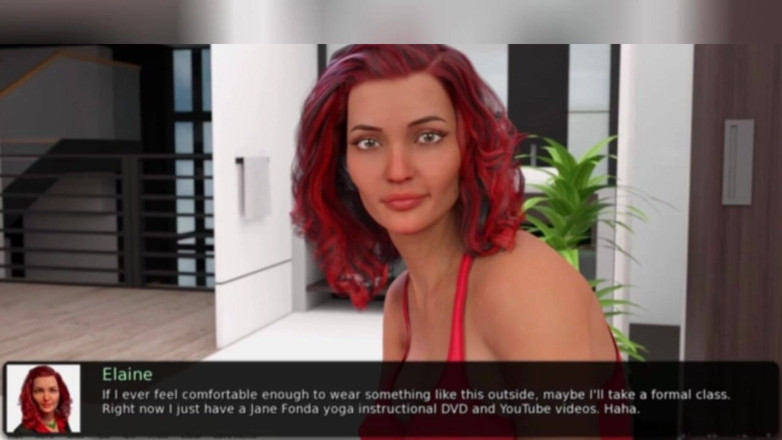 3DXXXTEEN2 Cartoon: Pose yoga unik untuk Elaine. Seks kartun porno 3D