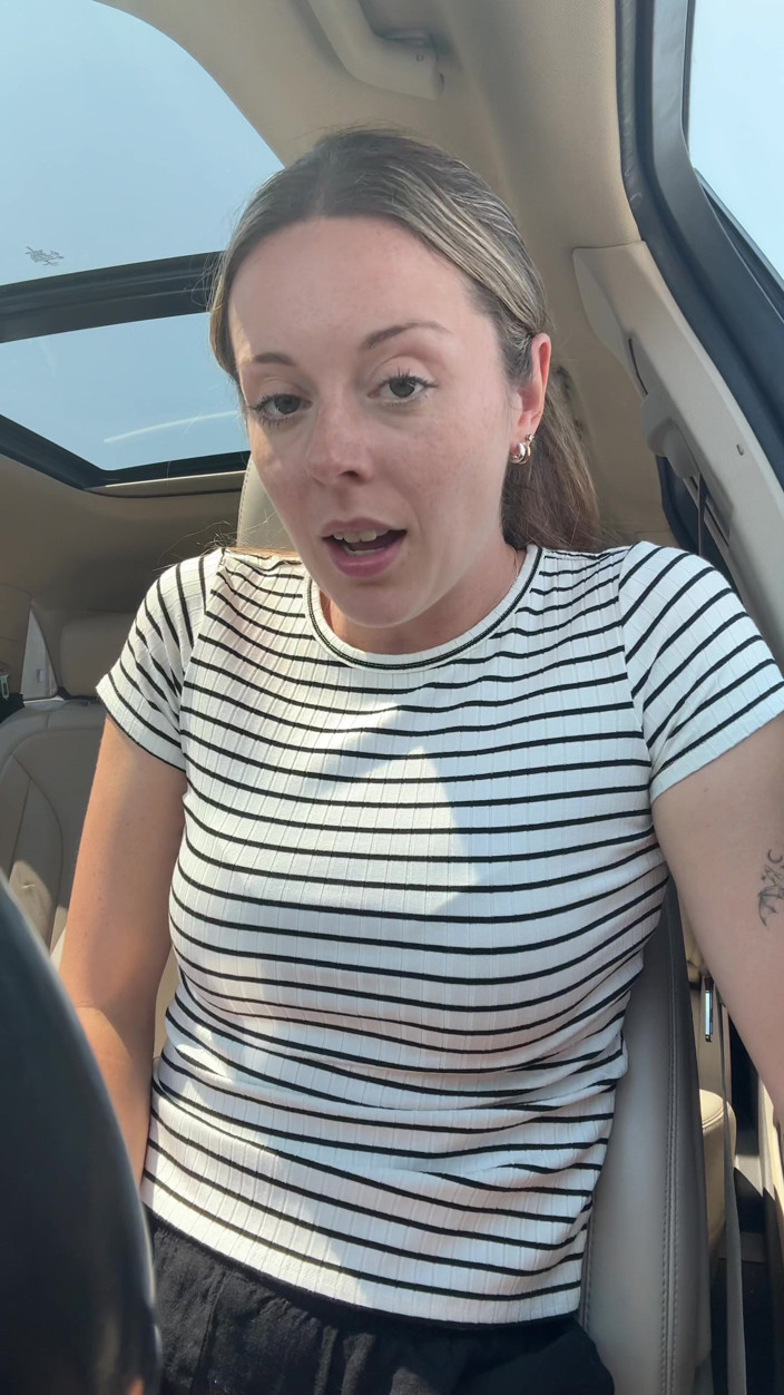 Nadia Foxx: Lush in the Car! Risky Orgasm!