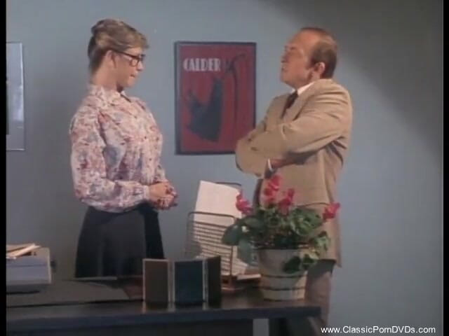 Classic Porn DVDs: Sexy secretary is getting fucked by her boss