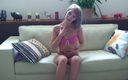 All Those Girlfriends: Electra Angel in a nice dildo play