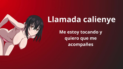 Theacher sex: Llamada caliente, quiero que me folles por teléfono mientras me...