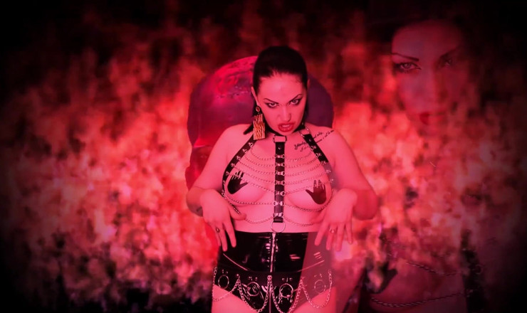 Goddess Misha Goldy: Make me much powerful with your hot sperm! Jerk for...