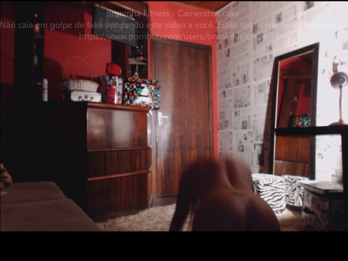 Bruninha Fitness: Sexy Brazilian Dancing in Her Room - Sexy Lap Dance and...