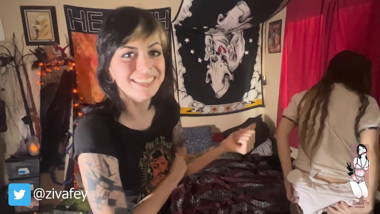 Ziva Fey: Ziva fey - kötü kız larz zorba onu sikiyor ve vedgies