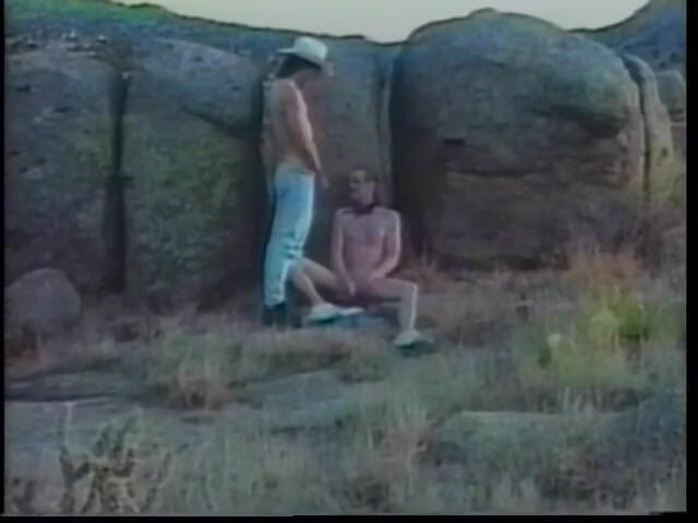 Gays Case: Horny gay cowboy gets his duck sucked, fucks his man's...