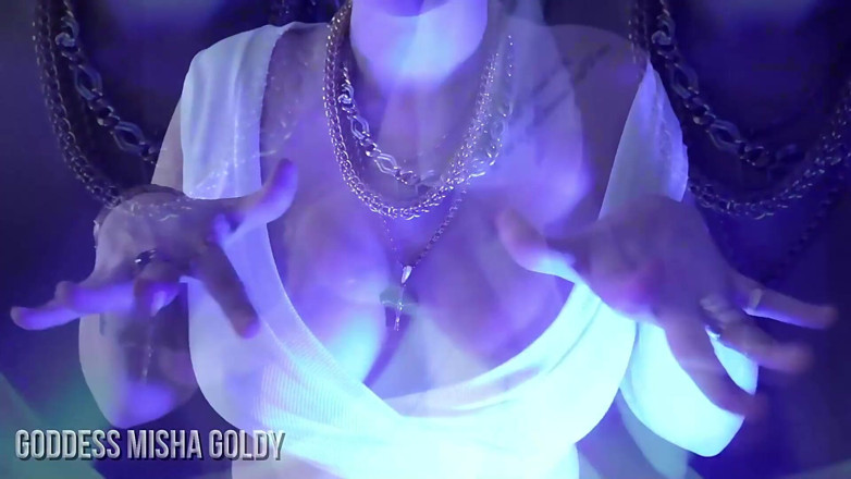 Goddess Misha Goldy: Mesmerizing mind fuck! You need to edge, you need to...