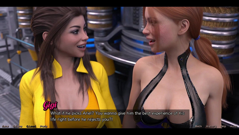 AVN Teller: Stranded in Space - Upcoming Drama with the Hot Step Stepsisters