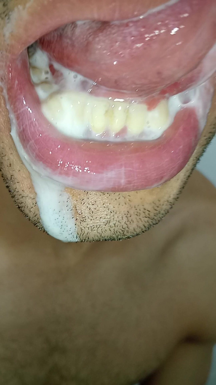 Rey rey: 내 입에 사정하는 걸 좋아해, 혀 긴 혀, 키스, 식스 팩, 피트니스 짐, 복종하는, 여자 란제리