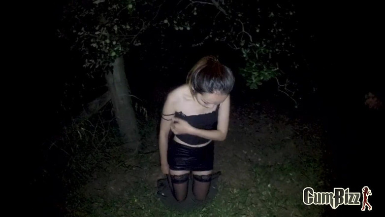 Cumbizz: Forest blowbang asian cumwalker 2