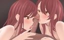 Velvixian_2D: Oosaki Sisters Threesome Blowjob