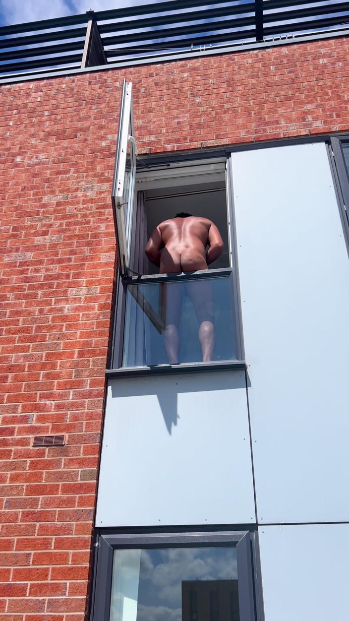 Jafar: Arab Stepdaddy Wanting in Street and Cuming in Window and...