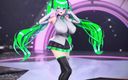 Smixix: Hatsune miku tette enormi si spogliano danza hentai vocaloid Bibbidiba...