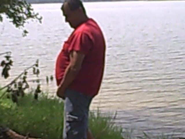 BBW nurse Vicki adventures with friends: Caught you pissing by the lake