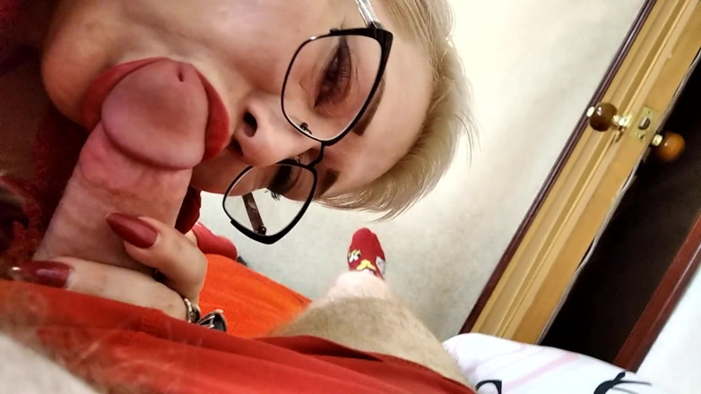 AimeeParadise: Mature slut goddess in red lingerie sucks cock and fucks...