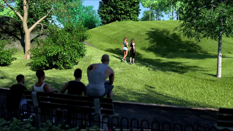 JAE Studio: День 12 - Софія і Патриція пішли в парк і дражнили чоловіків.