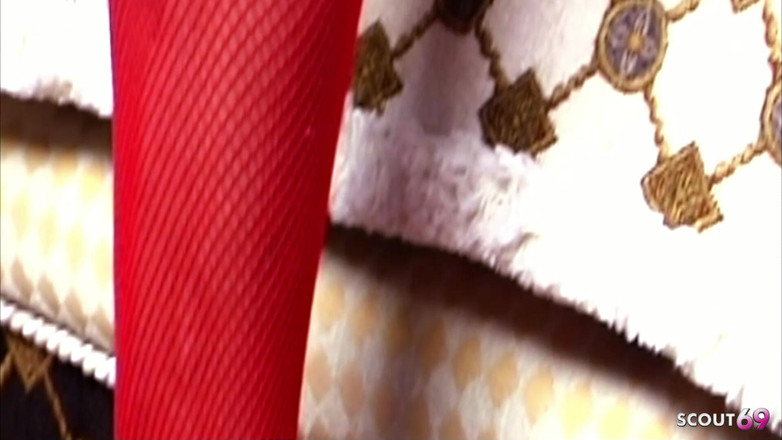 Shemale TS Collection: Špinavá Latinoameričanka Shemale s velkými prsy v prádle tvrdě análně šuká