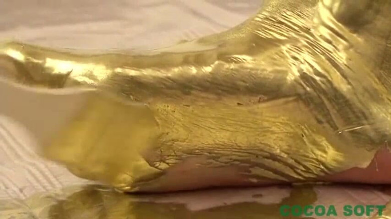 Cocoa Soft: Gold paint 005