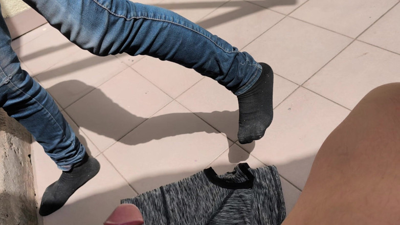 Moo DBOXXX: Svobodná matka candy prodavačka na ulici saje mého ptáka