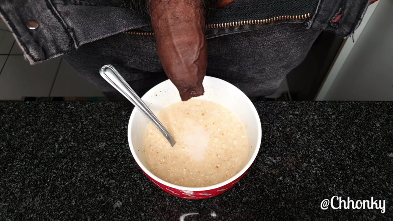 Denim Tiger: Memasak Bersama Chhonky - kejutan oatmeal