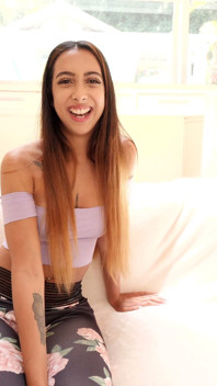 Kiarra Kai Juicy Fat Pussy Lips Cum Splatter