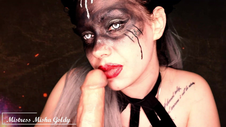 Goddess Misha Goldy: I Want to Eat Your Seed and Swallow You Whole!...