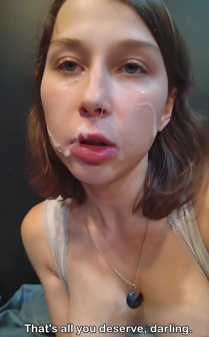 MySchoolLife: Video to Husband - Watch Me Suck This Dick! - Cuckold