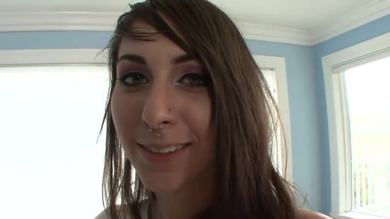 Backdoor Films: Emo babe rough fucked by her boyfriend