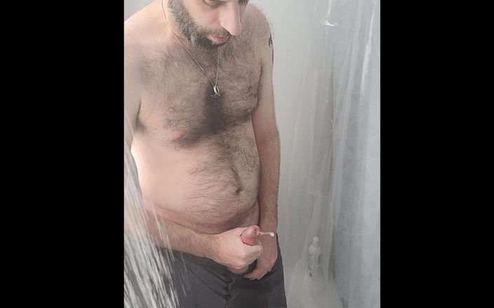 Solo Andy: Wetting Boxers and Jerking Out a Big Load of Cum...
