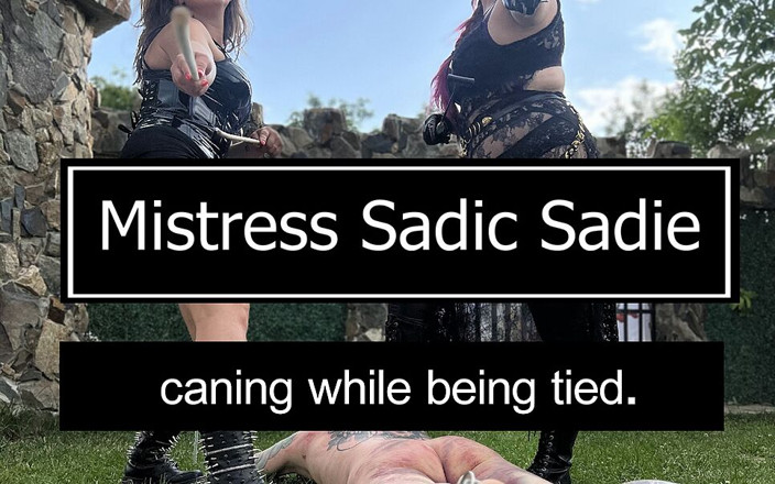 Sadic Sadie: Double Female Domination with Already Heavy Bruised Slaven Who Receives...