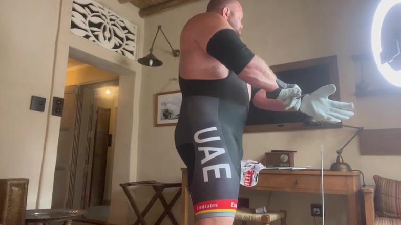 Jack stacked: Lycra tôn sùng kim loại uốn với sục tinh ăn