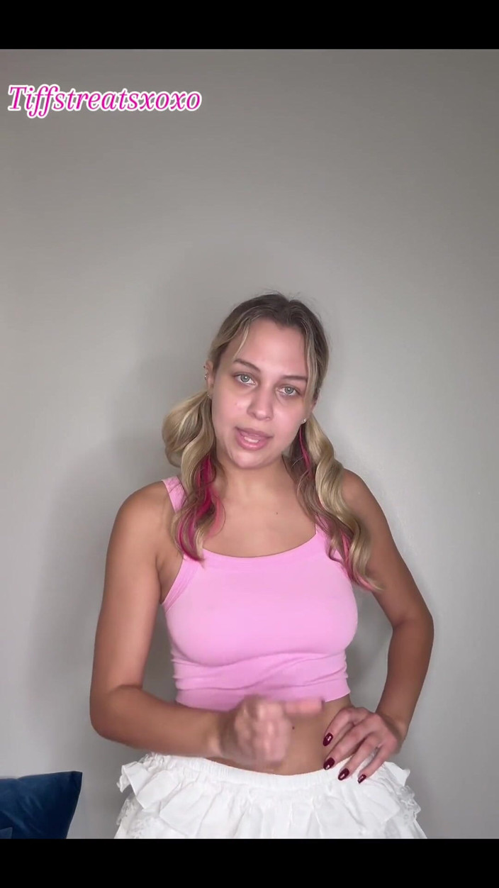 Tiffstreatsxoxo: Exkluzivní video jen pro můj sugar nevlastní otec a nejlepší úroveň...