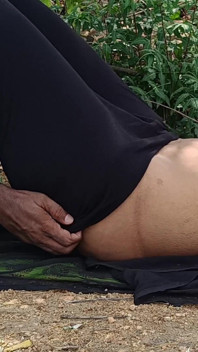 Hospital Nurse Enjoying Outdoor Fucking and Fingering in Her Holiday
