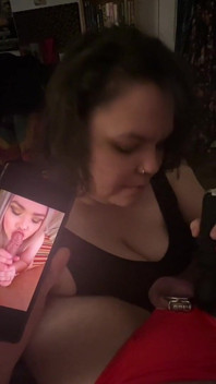 Vibrating My Flat Caged Cuck Husband During Sph