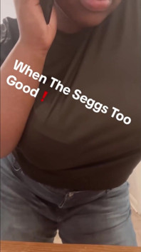 When the Sex Too Good.