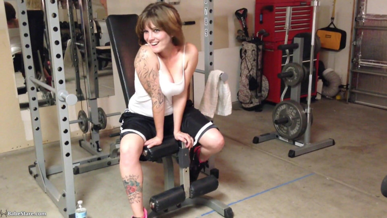 Babe Stare: Misty works out and works you out