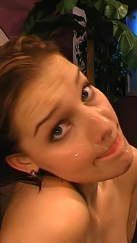 Ggg Bukkake: Blonde & Brunette Get Faces Drenched in Cum