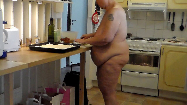 Sex hub couple: ジェンはすべてのヌードとベーキングです