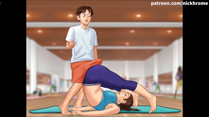 Cartoon Universal: Summertime saga part 1 - Sexy yoga (Czech sub)