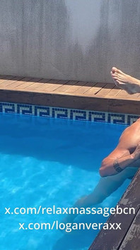 Steamy Poolside Affair