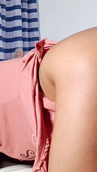 First Time Huge Realistic Dildo Entered to My Ass.. I Squirted Few Times.