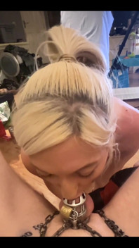 Chastity Blowjob X