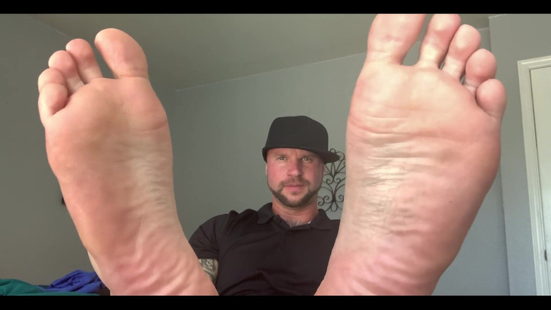 Jasons feet: 足のクローズアップ