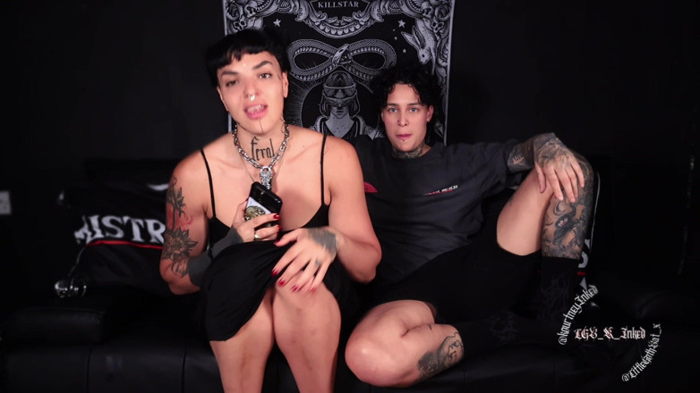 Lgb k inked: Double Dom Sph: Two Women Humiliate Your Small Penis